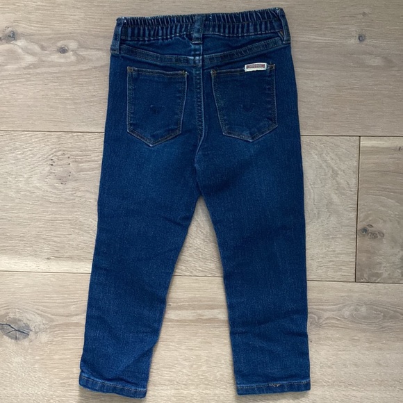 HOST PICK!! Toddler Girls Hudson Gold Colored Vest and Jeans Set - Picture 11 of 11